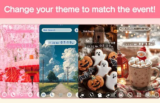 Wallpaper Theme +HOME Launcher