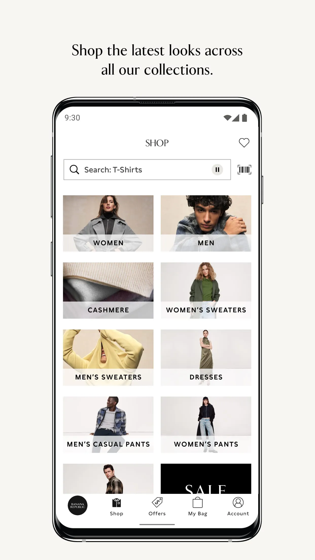 Banana Republic: Shop Apparel