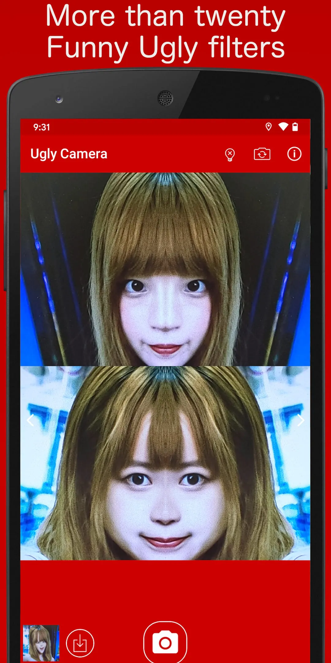 Ugly Camera - funny selfie