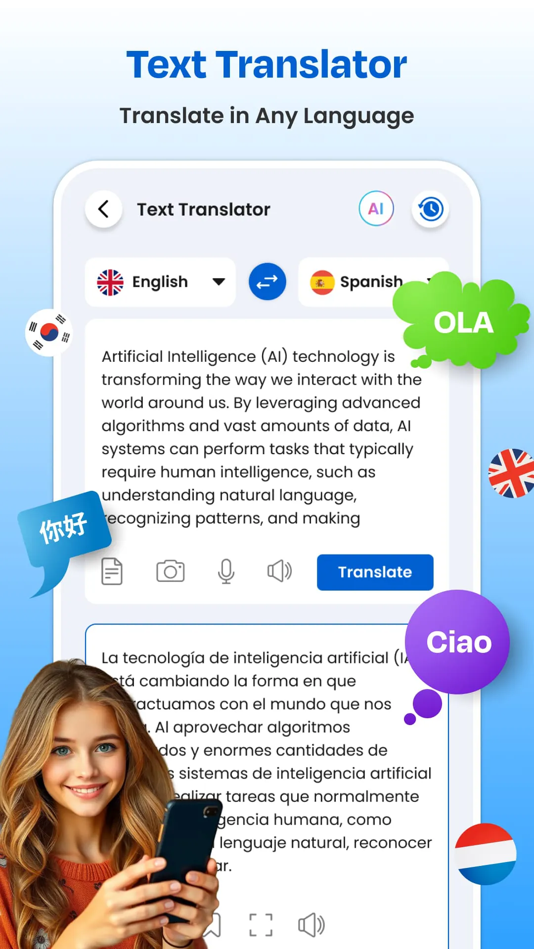 Language Translate App