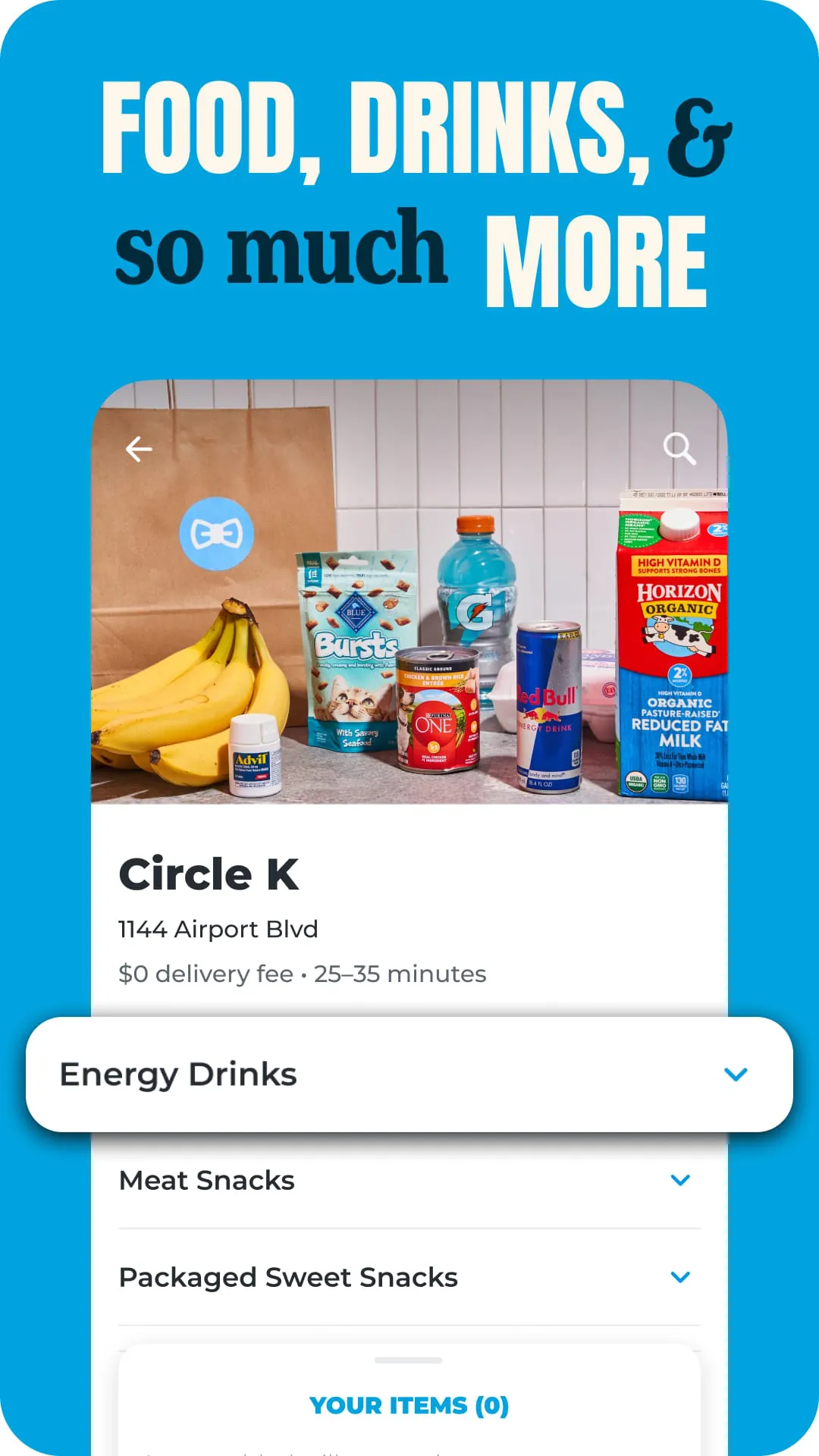 Favor: Texas Food Delivery