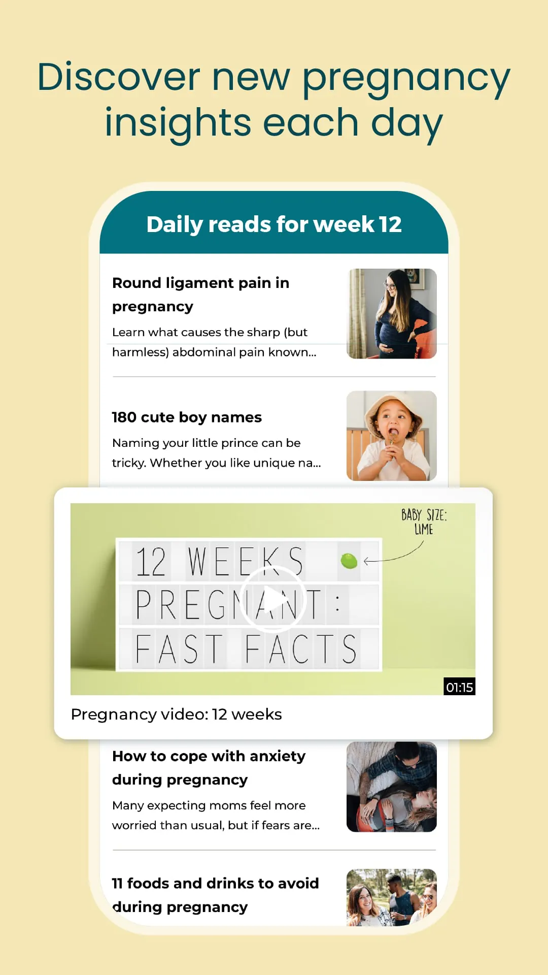 Pregnancy App & Baby Tracker