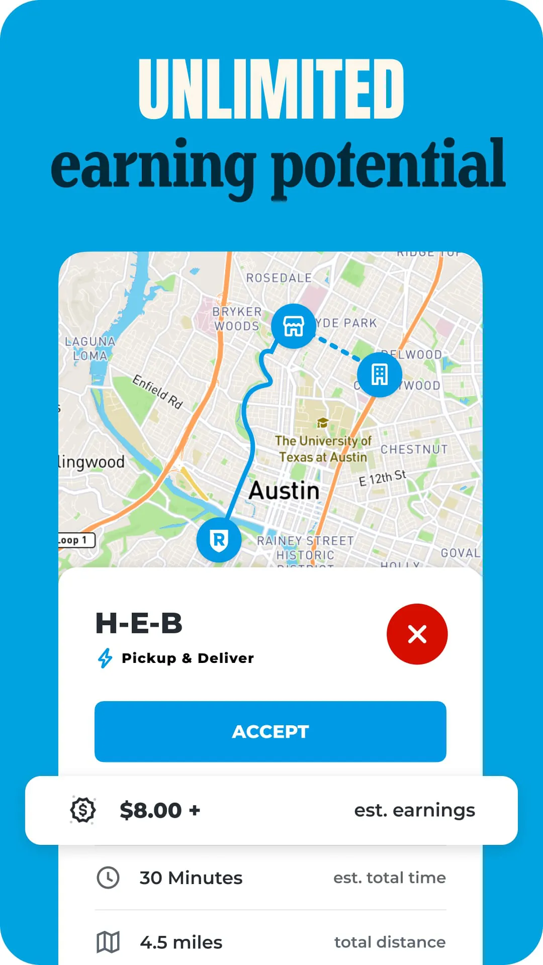 Favor Runner: Deliver & Earn