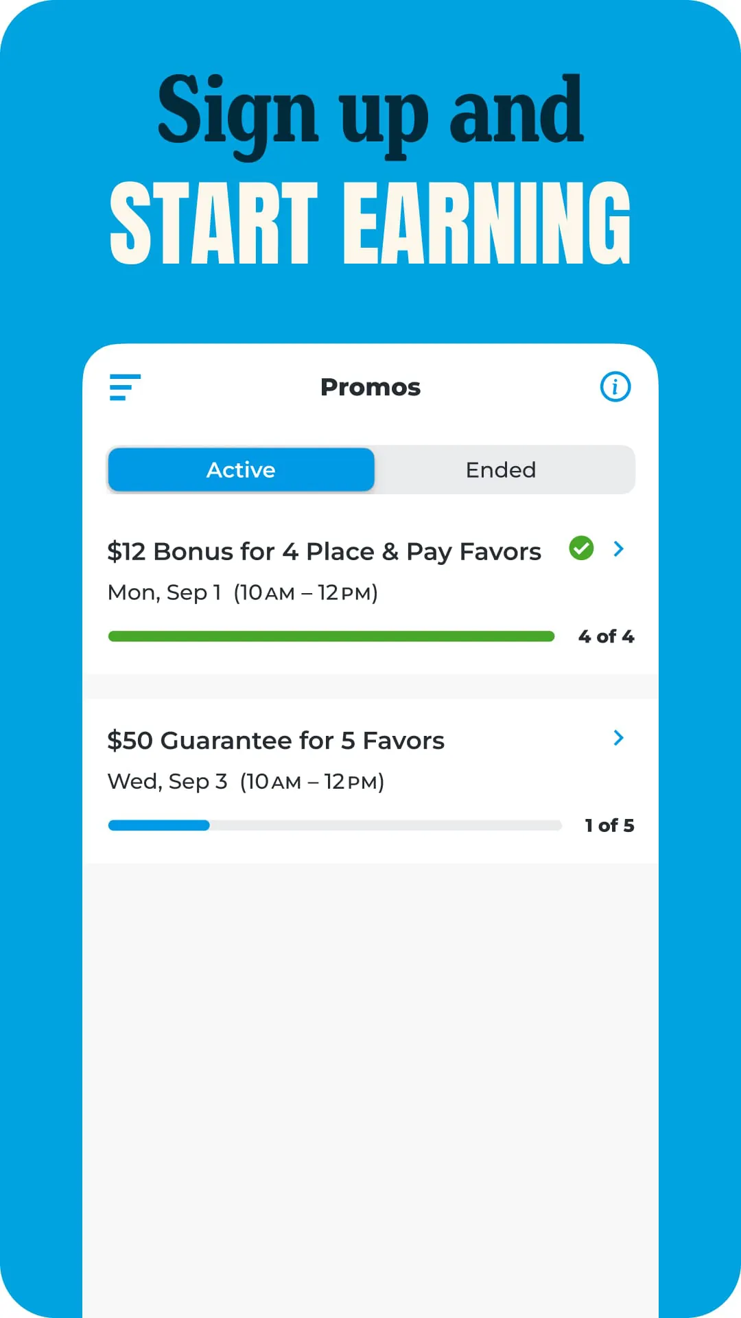 Favor Runner: Deliver & Earn