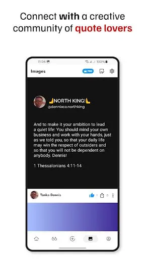 Quotes Creator with Images