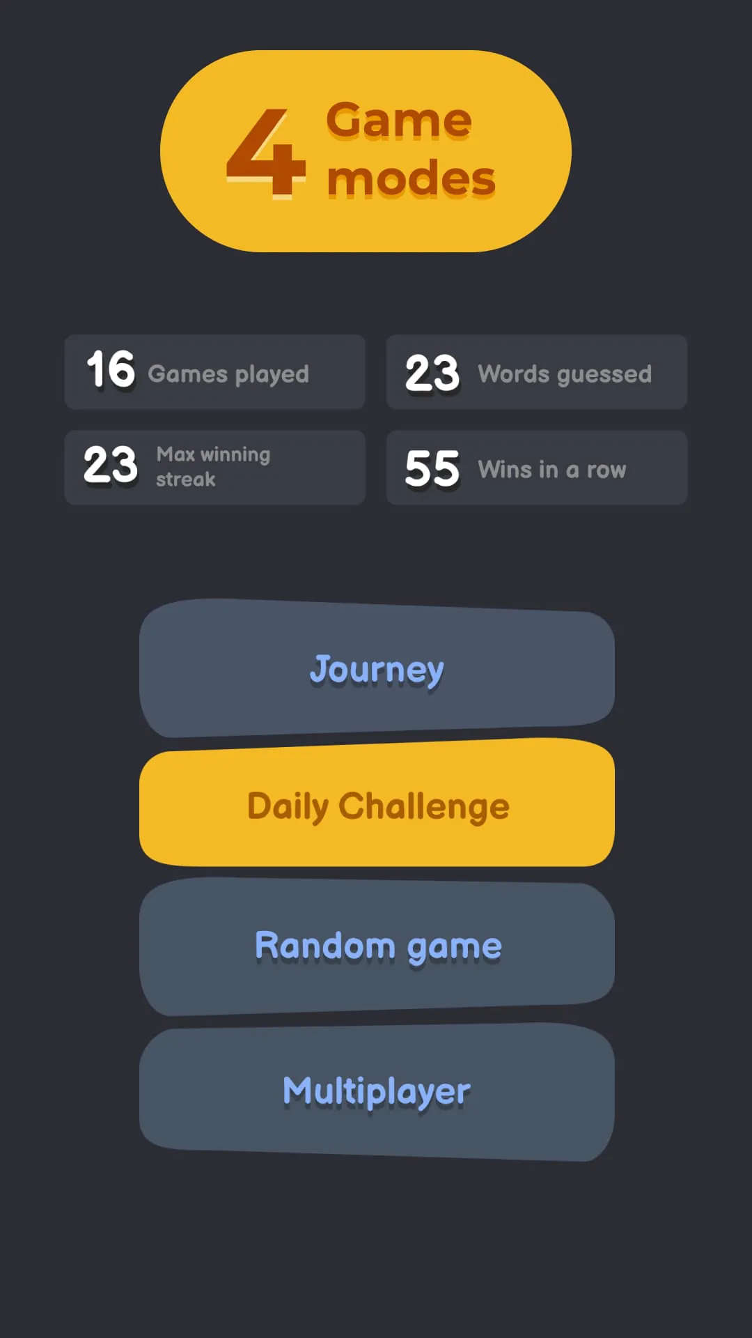 Wordly - unlimited word game