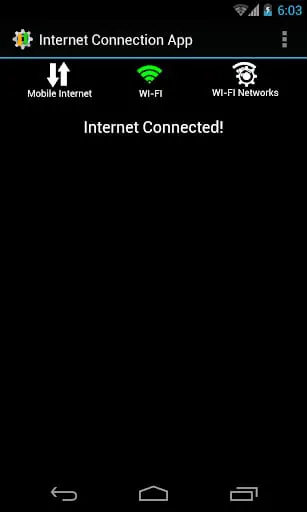 internet connection