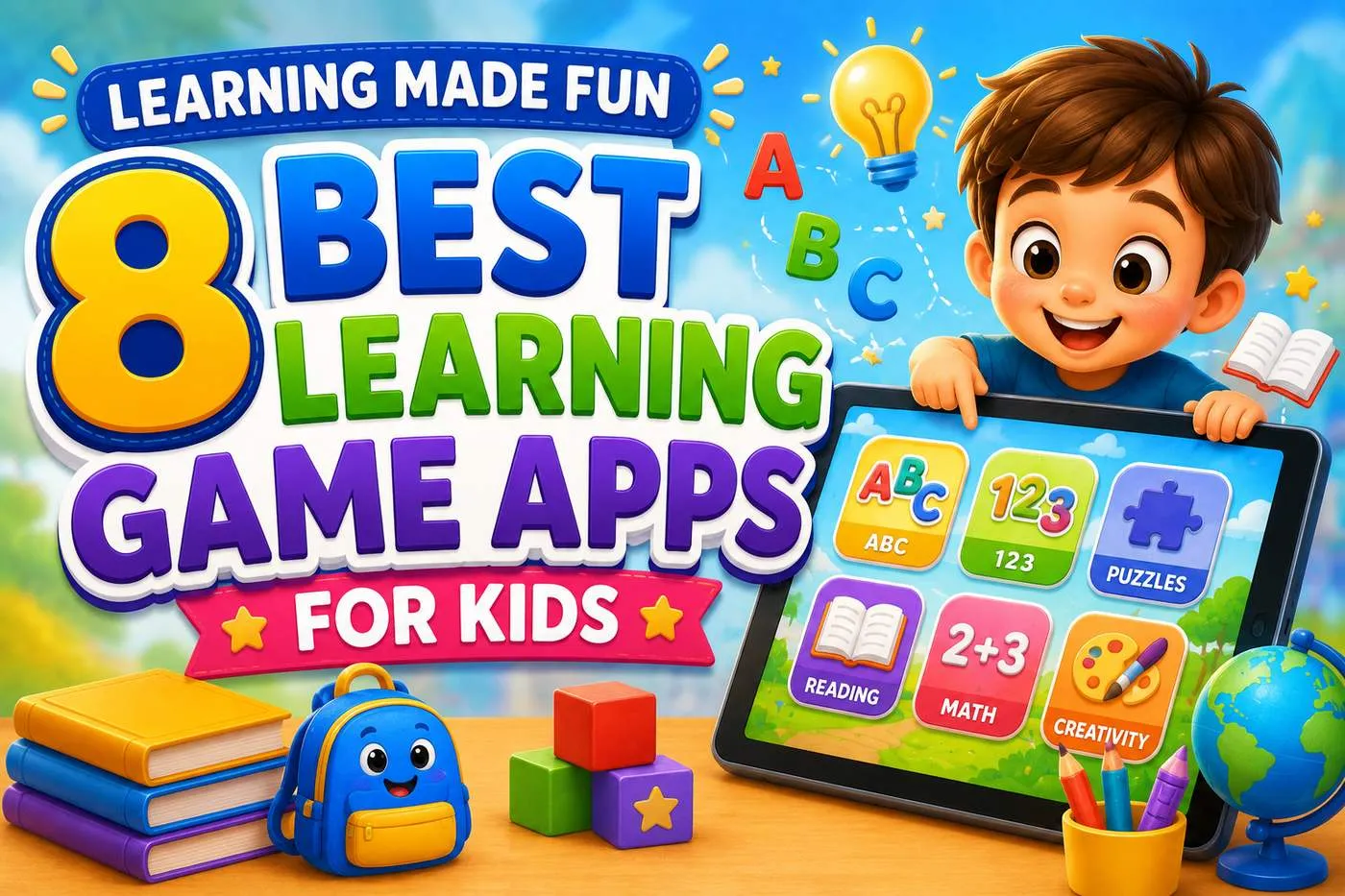 How To Pick 8 Best Learning Game Apps Your Kids Love