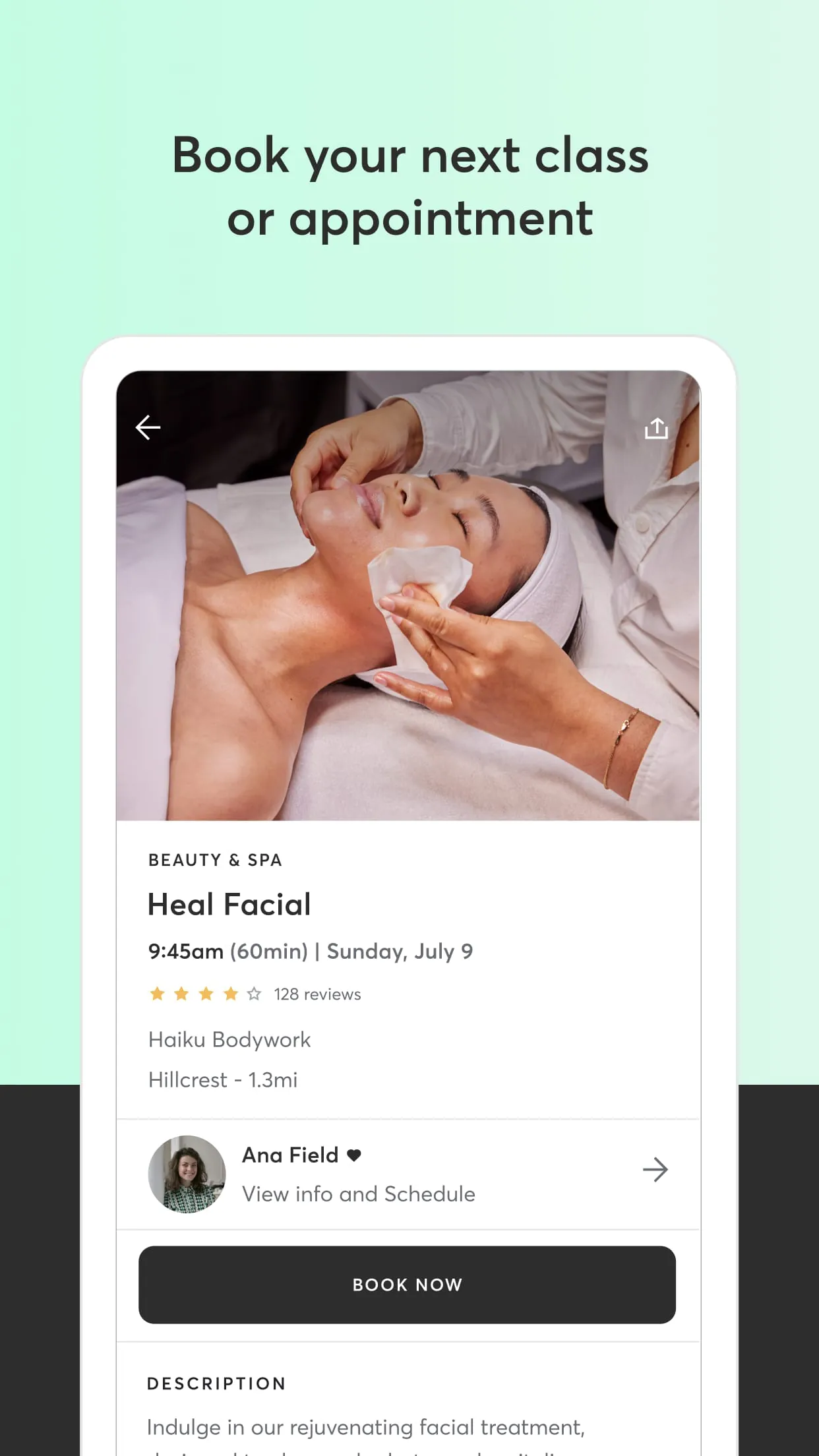 Mindbody: Fitness, Salon & Spa