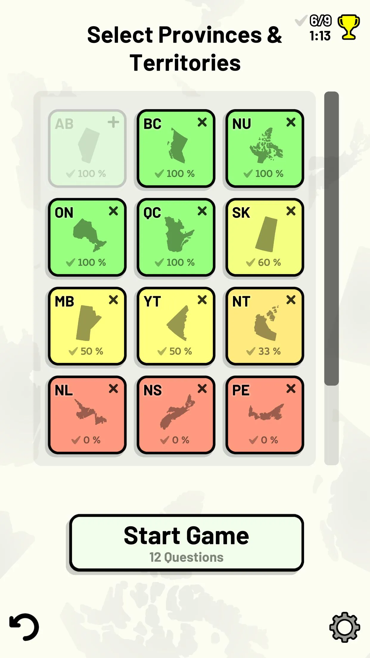 Canada: Provinces, Territories