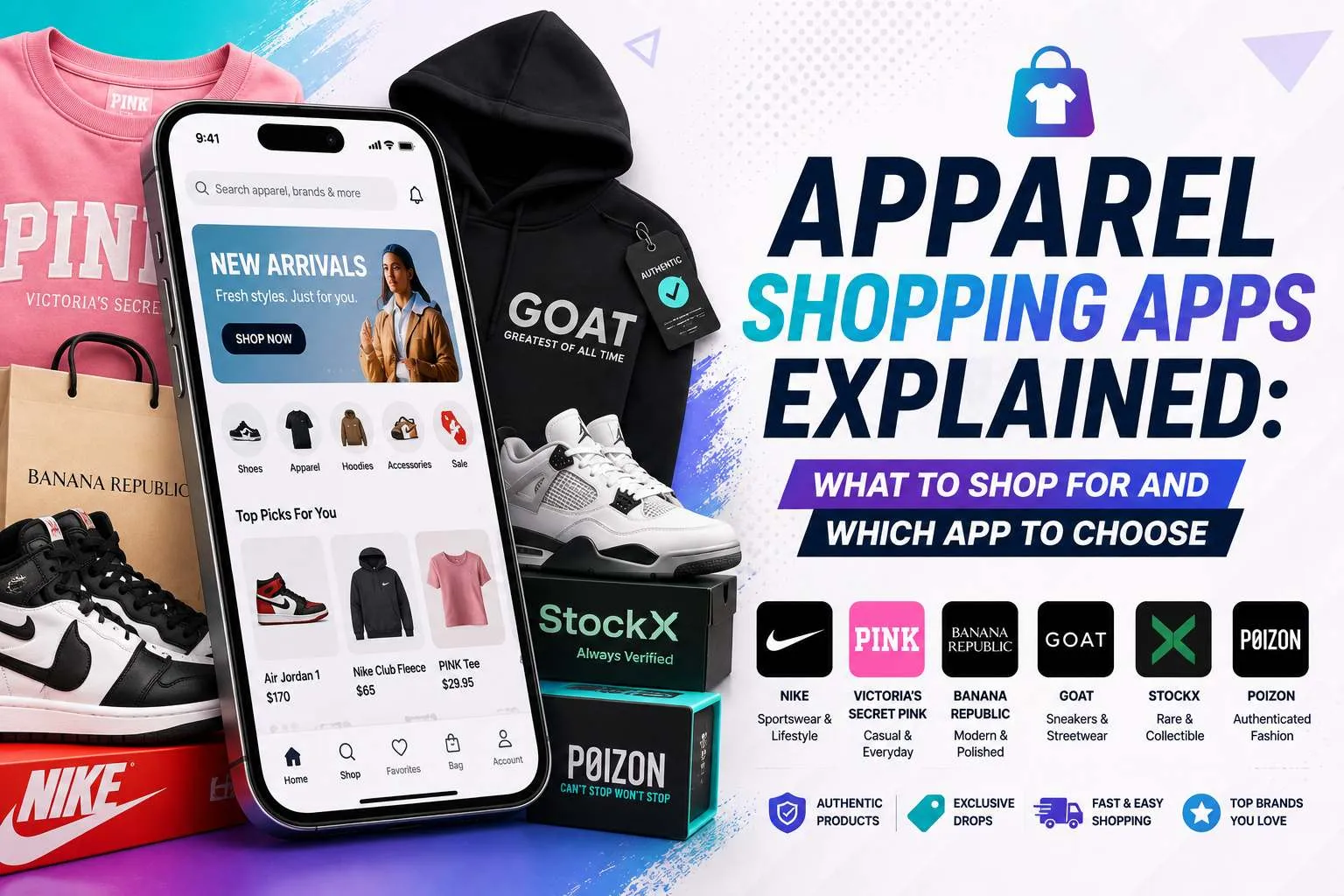Apparel Shopping Apps Explained: What to Shop for and Which App to Choose
