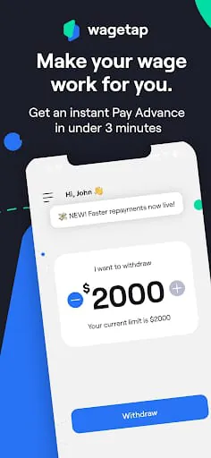 Wagetap: Instant Cash Advance