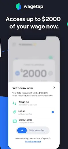 Wagetap: Instant Cash Advance