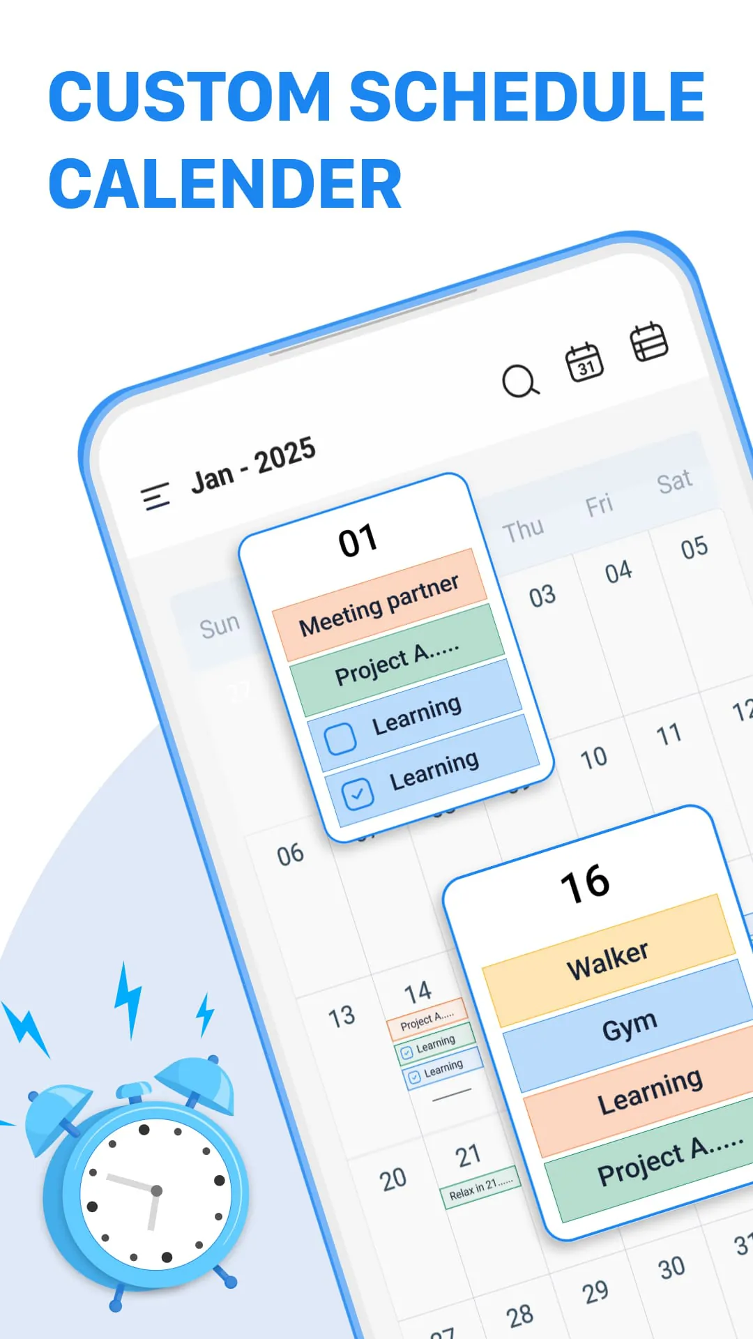 Calendar: Schedule Planner