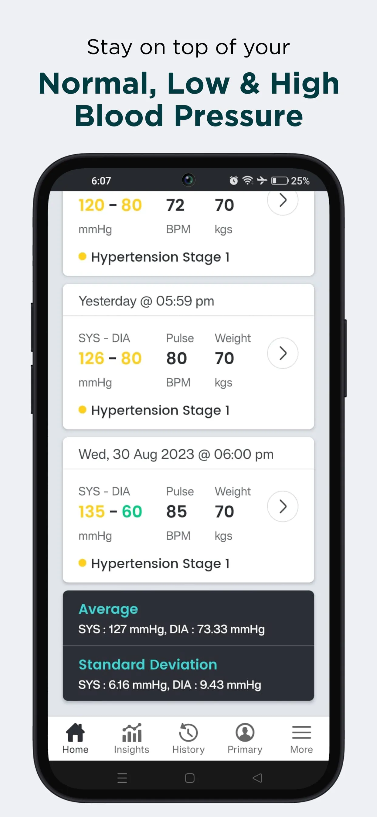 Blood Pressure App - SmartBP