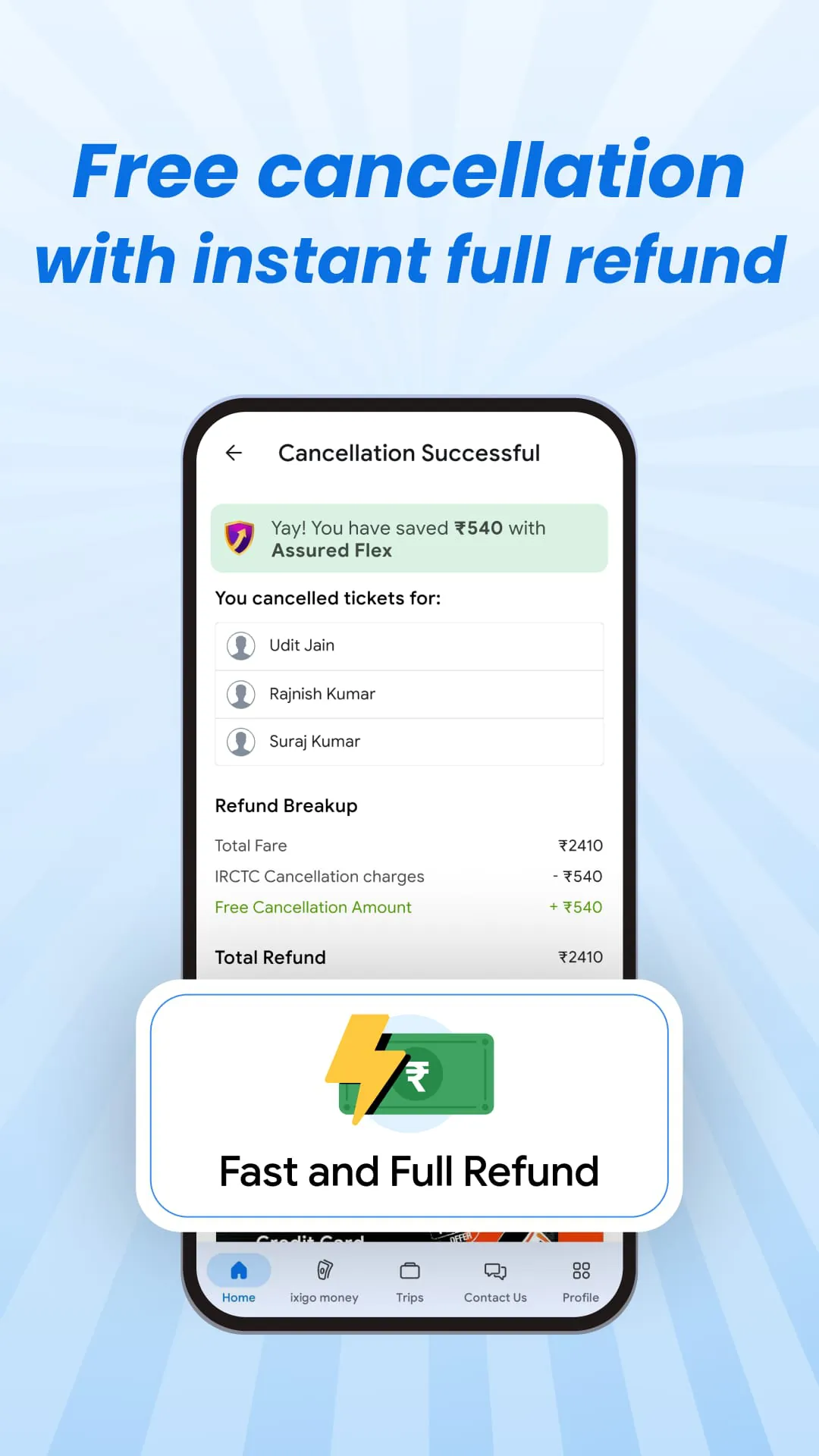 ixigo Trains: Ticket Booking