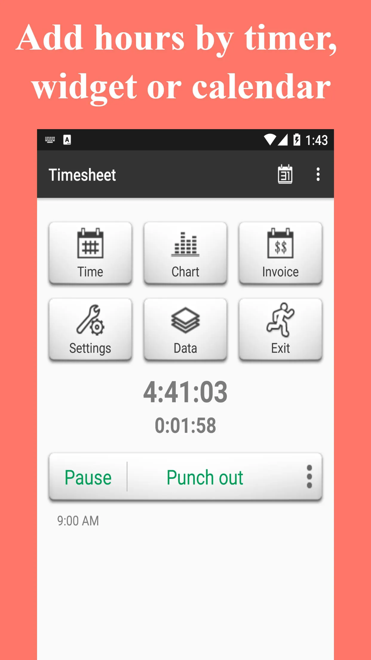 Timesheet - Work Hours Tracker