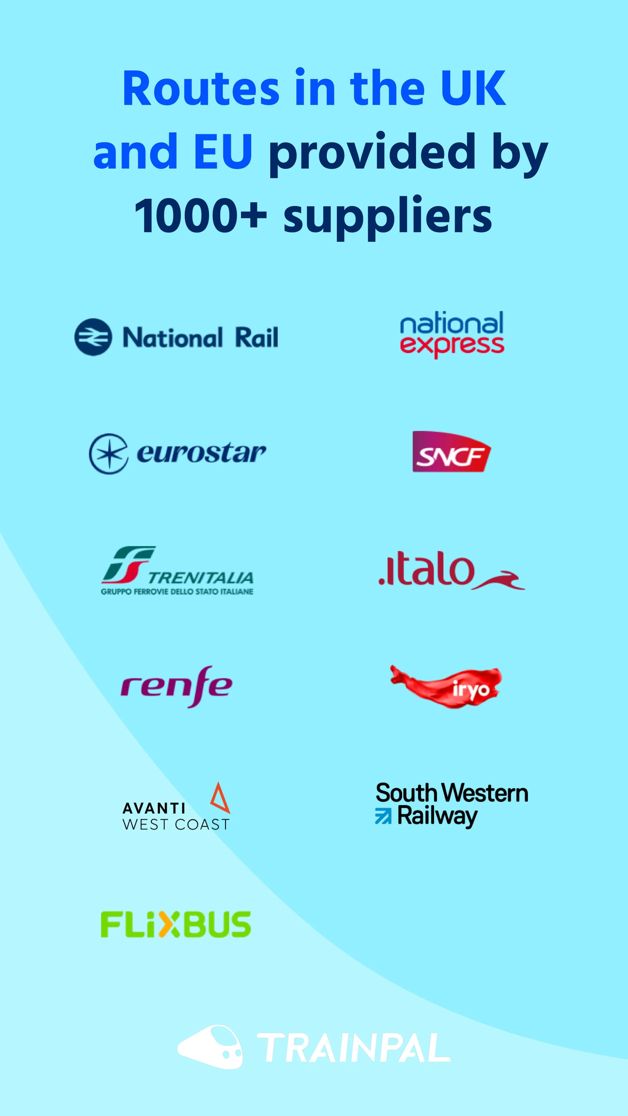 TrainPal - Cheap Train Tickets