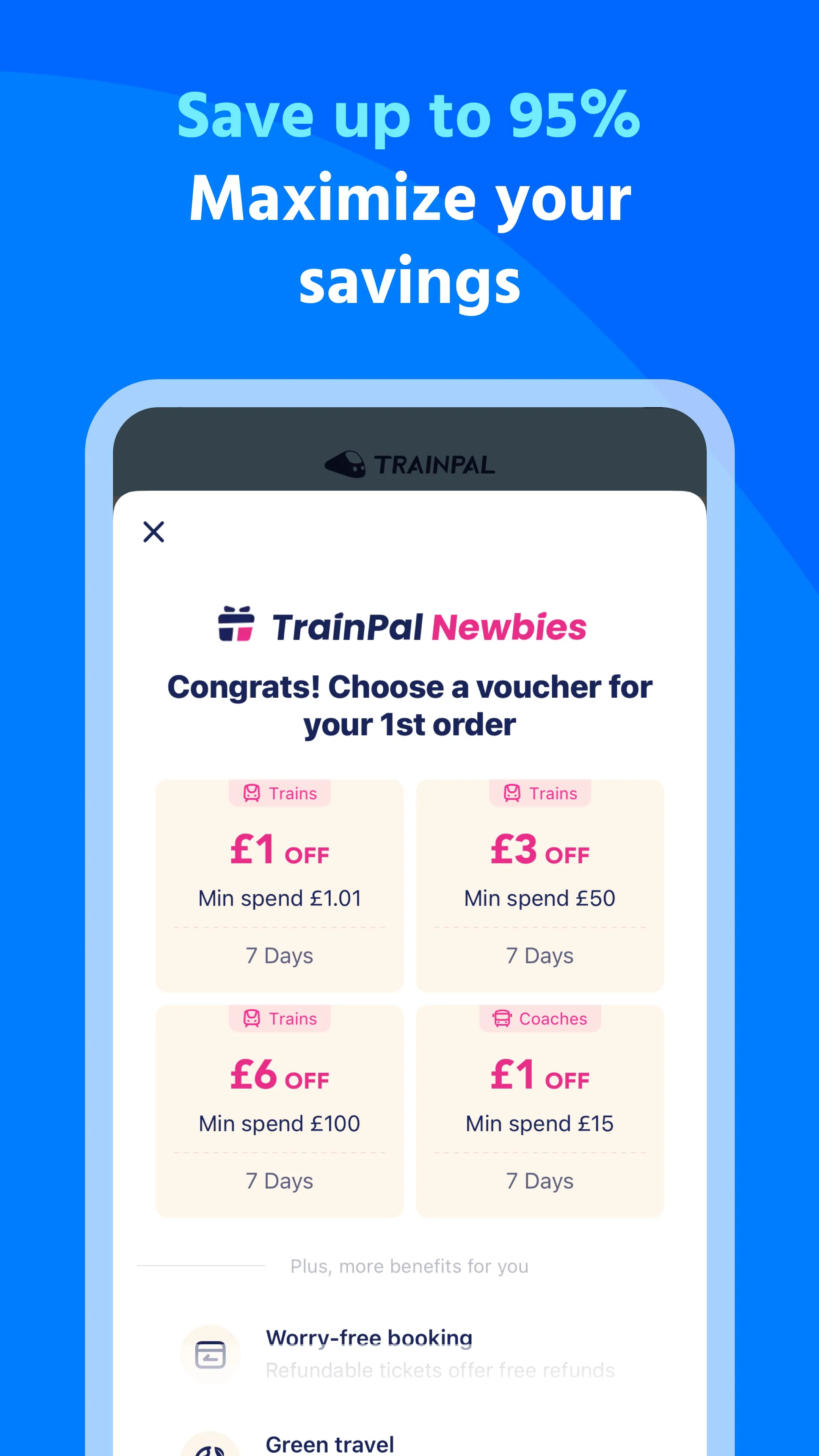TrainPal - Cheap Train Tickets
