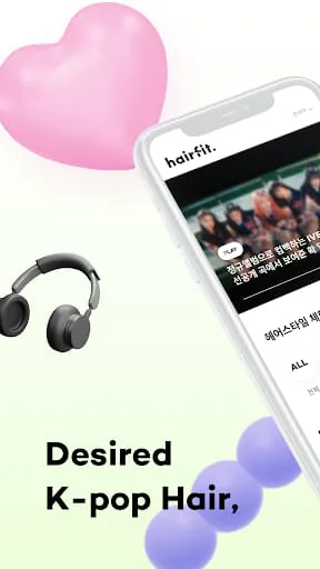 Hairfit - k-pop hairstyle