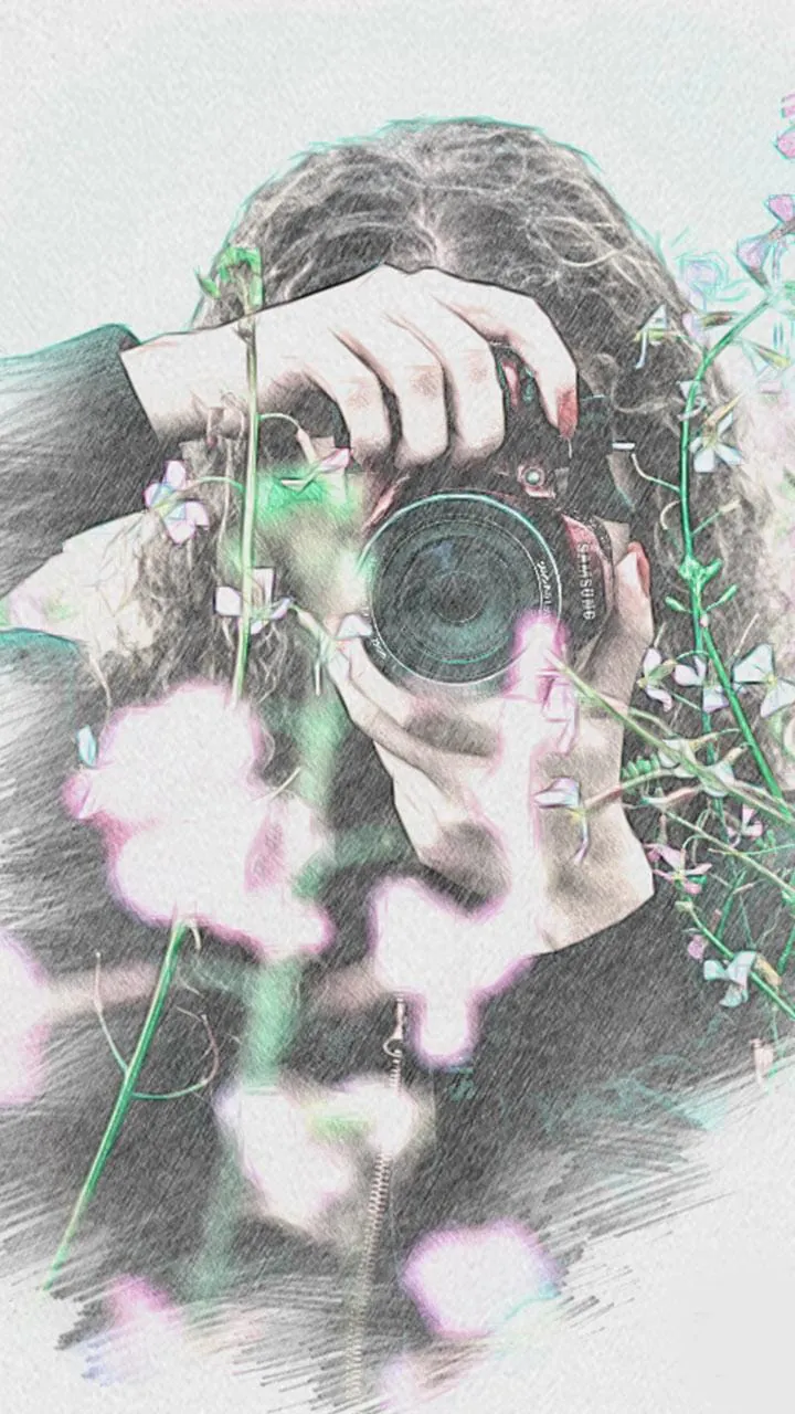 Art Camera -Cartoon,Pen Sketch