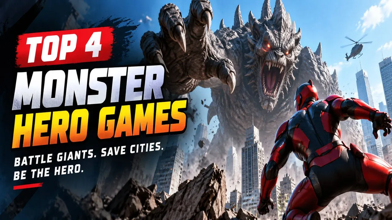 Best Monster Hero Games: 4 Action-Packed Adventures to Try