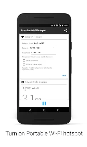 Portable Wi-Fi hotspot