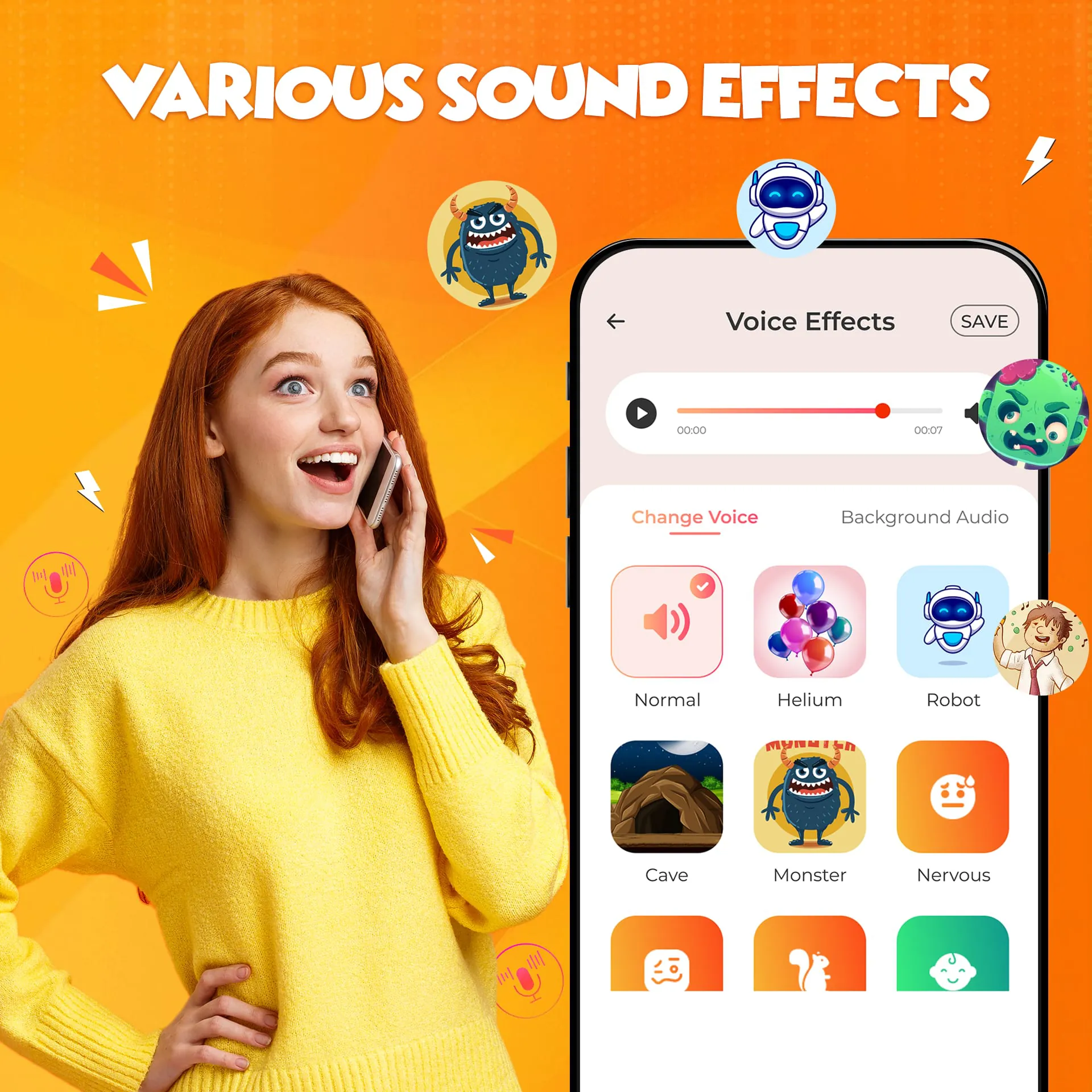 Voice Changer & Sound Effects