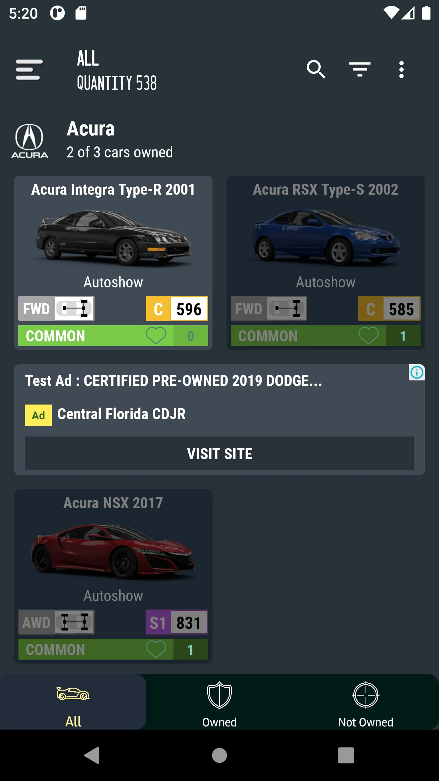 Car Tracker for ForzaHorizon5