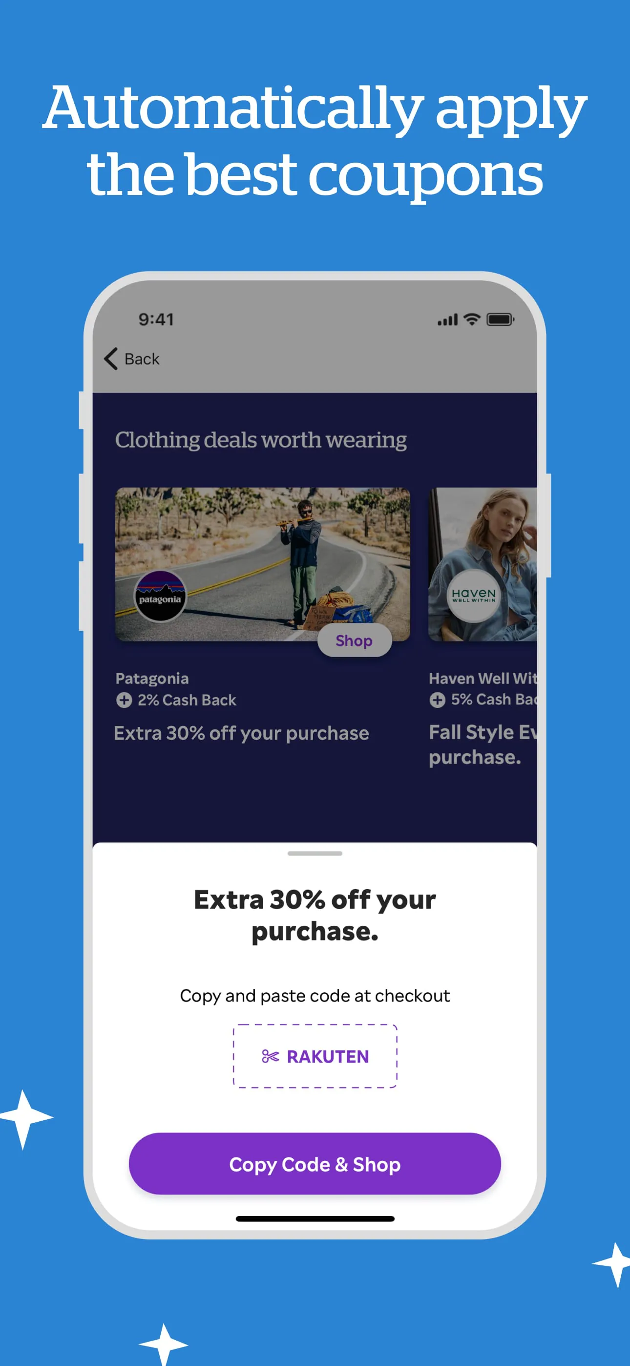 Rakuten: Cash Back and Deals