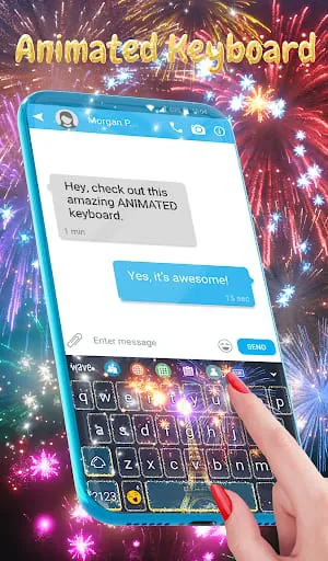 New Year Fireworks Wallpaper