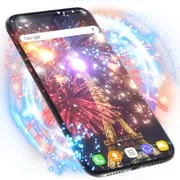 New Year Fireworks Wallpaper