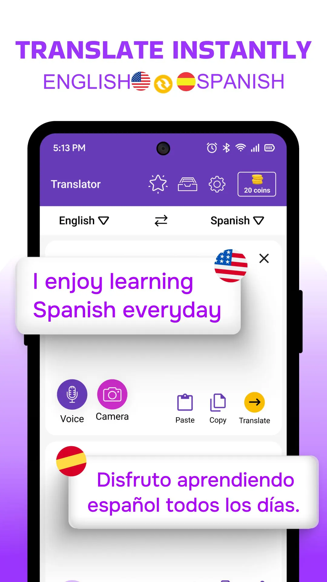 English to Spanish Translator