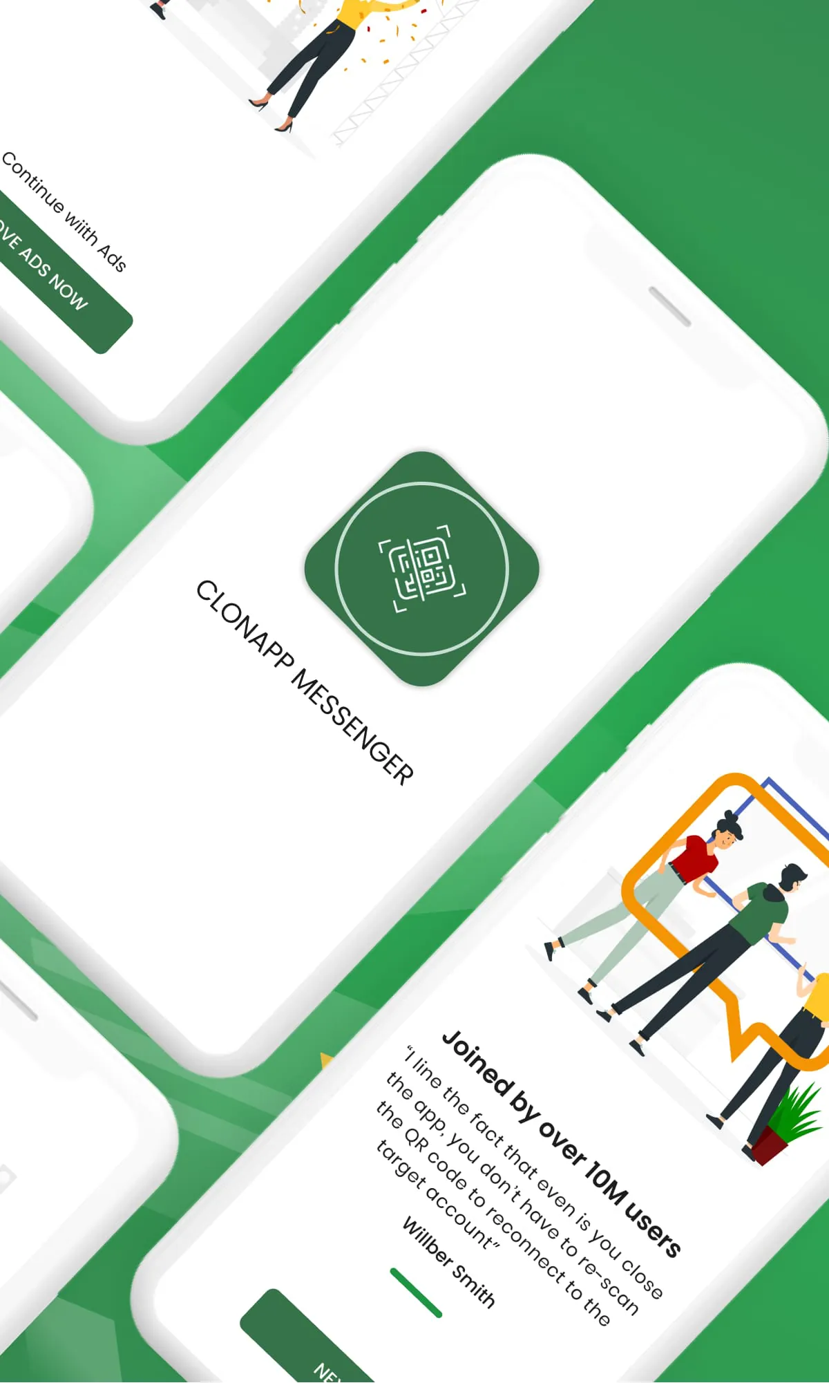 Clonapp Messenger: Web Chat