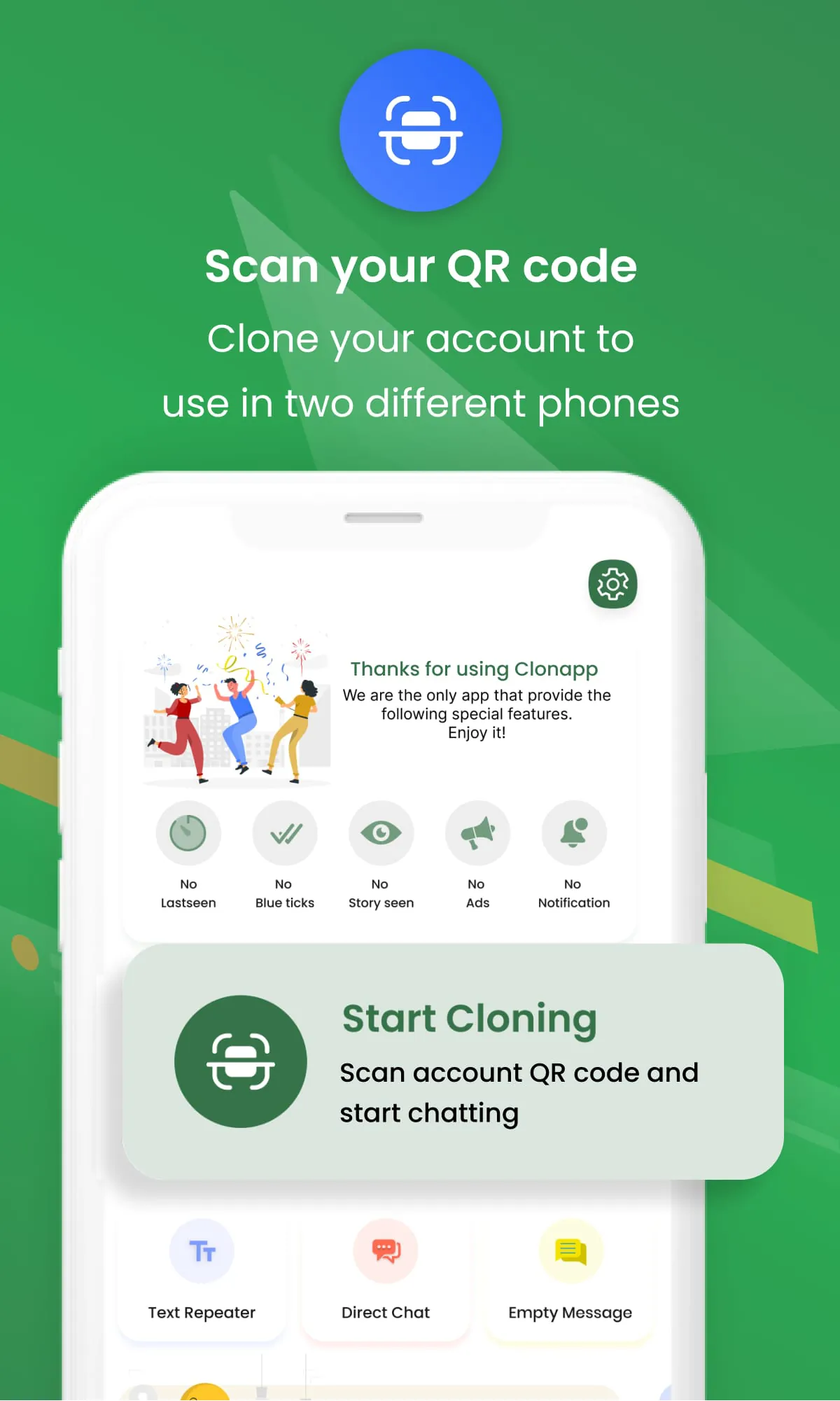 Clonapp Messenger: Web Chat