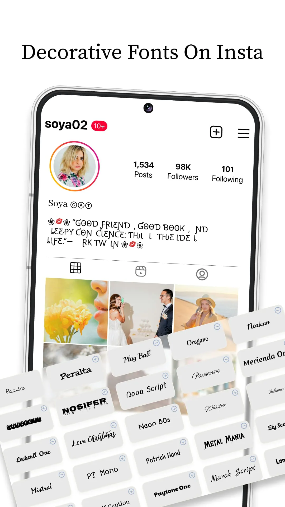 Font Keyboard: Text Fonts+