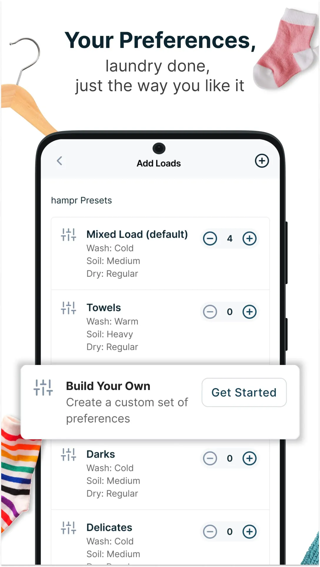 hampr: Laundry Service App