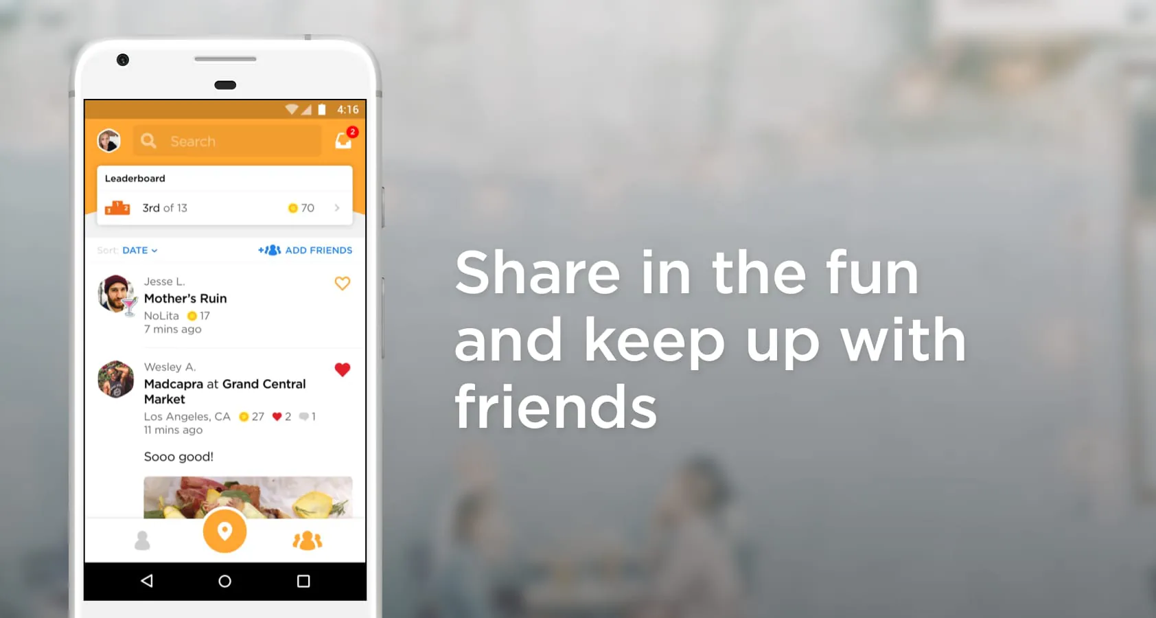 Foursquare Swarm: Check In