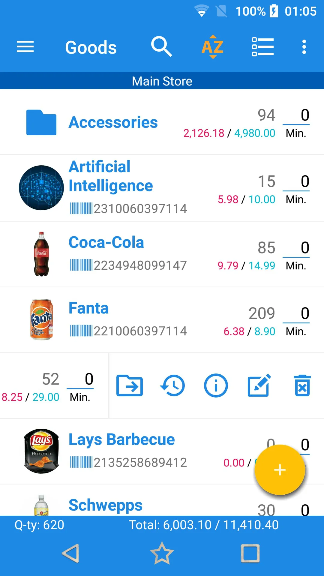 Stock and Inventory Online