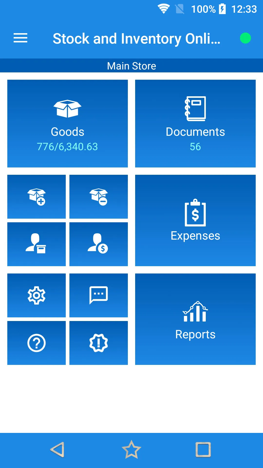 Stock and Inventory Online