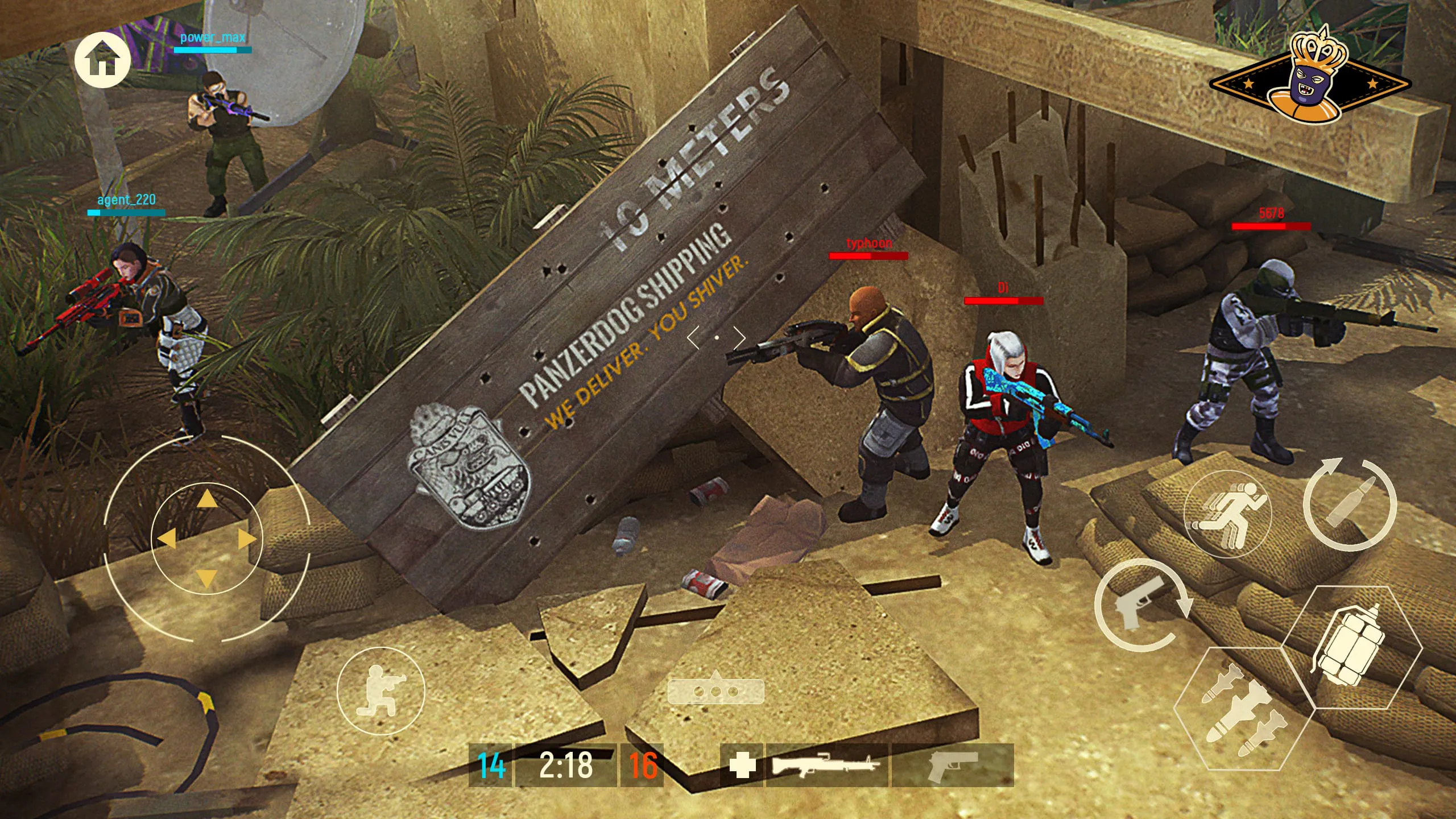 Tacticool: Tactical fire games