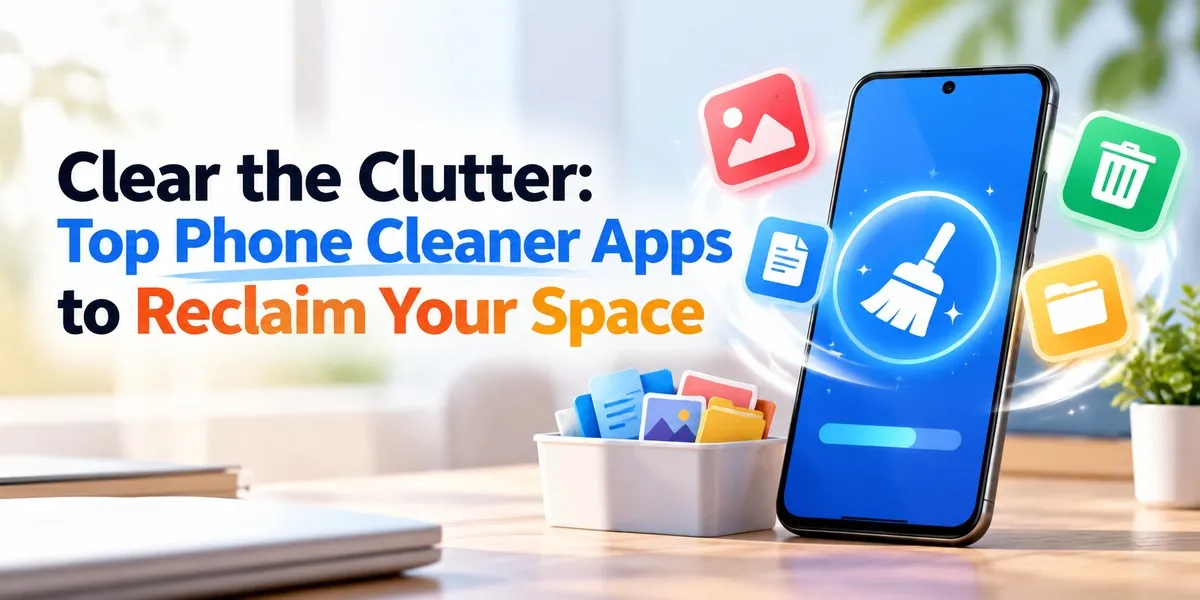 Clear the Clutter: Top Phone Cleaner Apps to Reclaim Your Space