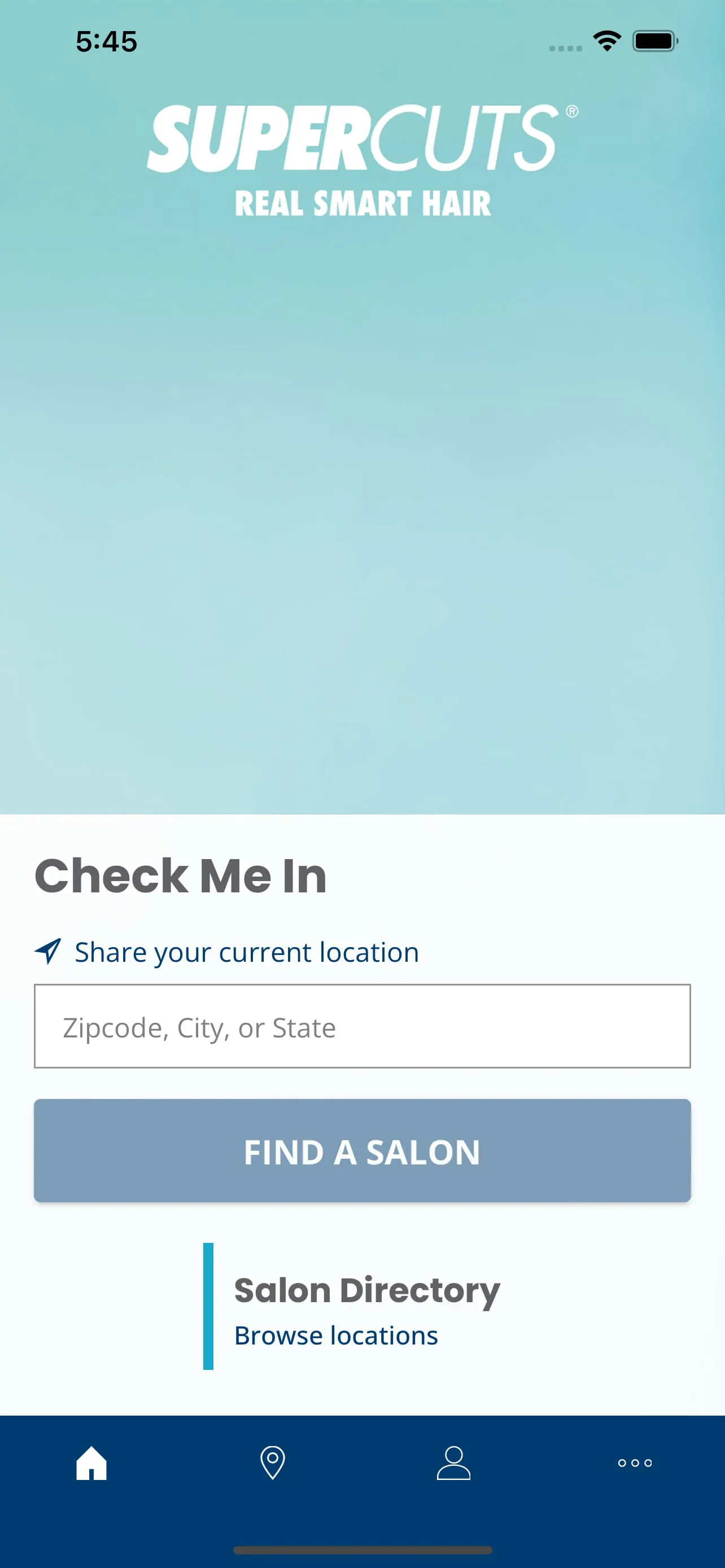 Supercuts Online Check-in