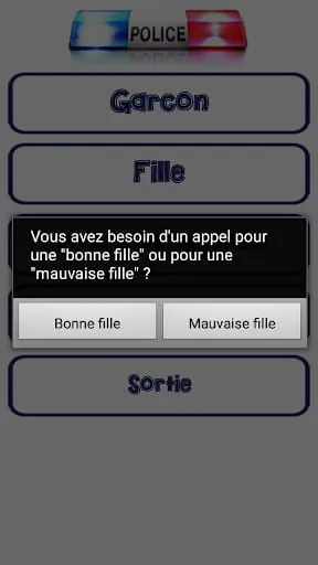 Police des enfants - farce
