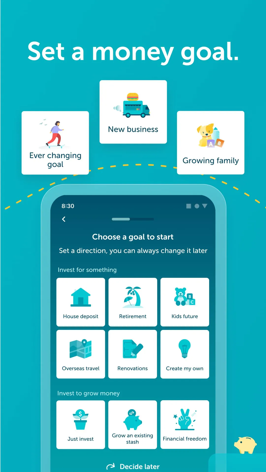 Tempo - guided investment app