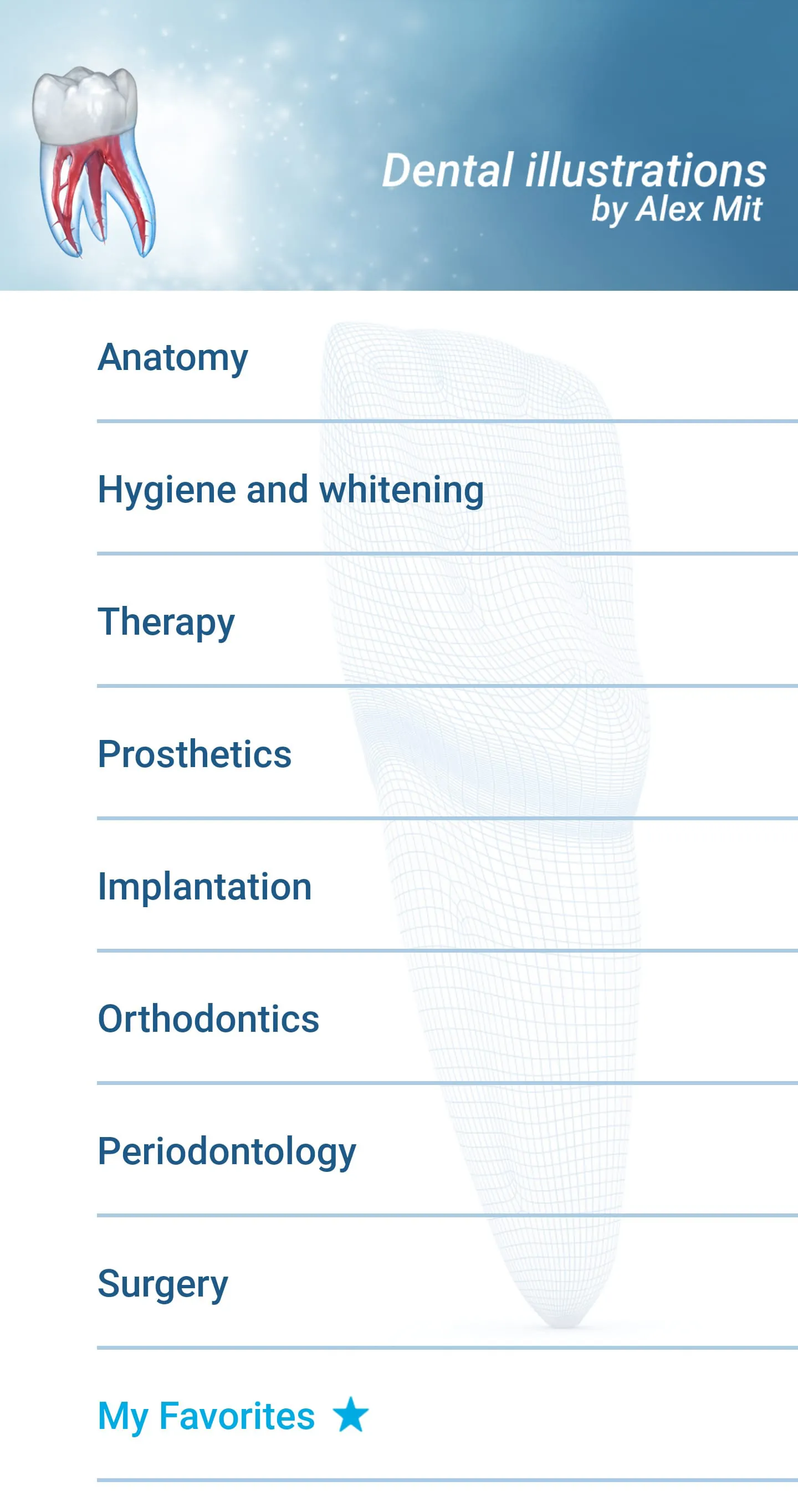 Dental 3D Illustrations