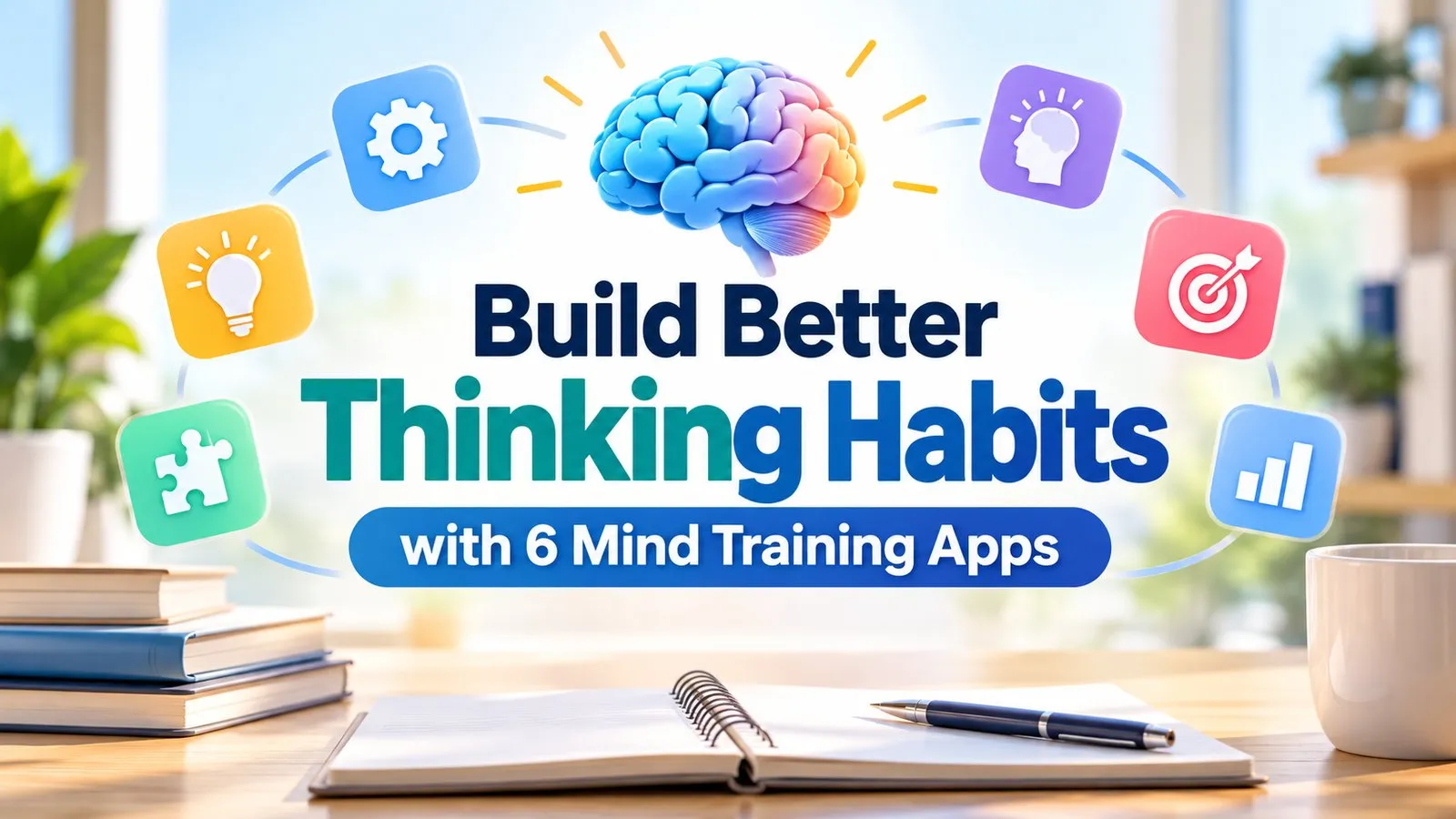Build Better Thinking Habits with 6 Mind Training Apps