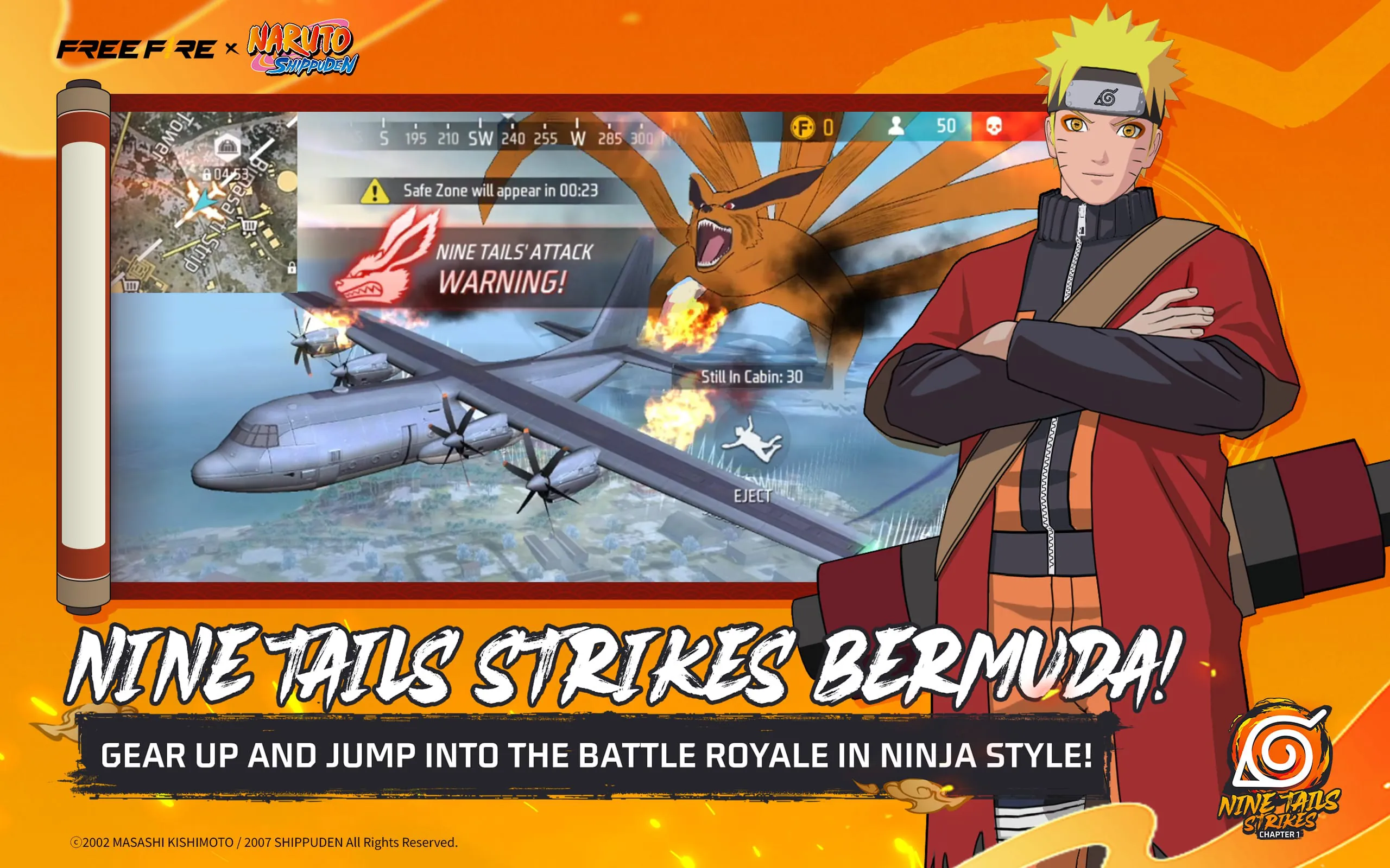 Free Fire x NARUTO SHIPPUDEN