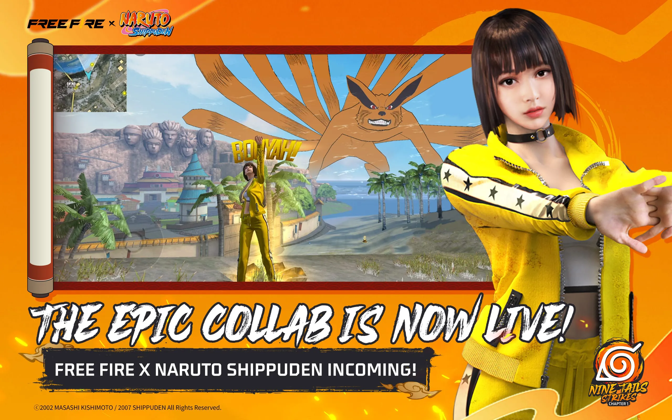 Free Fire x NARUTO SHIPPUDEN