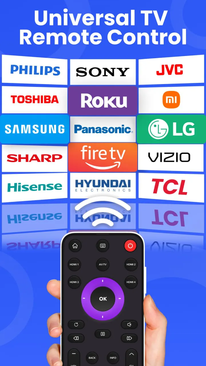 Remote Control for All TV